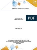 Fase 2 - Desarrollo Del Pensamiento y El Lenguaje