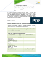 Formatos para Diligenciar Tarea 4 - Componente Práctico - Sistema de Producción Animal