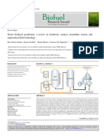 Green Biodiesel Production A Review On Feedstook Catalyst Monolithic Reactor and Supercritical Fluid Technology