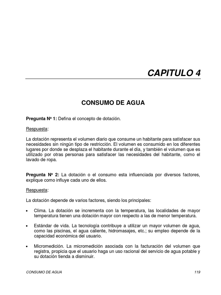 Consumo de Agua y Crecimiento Poblacional | PDF | Consumo (economía) | Agua