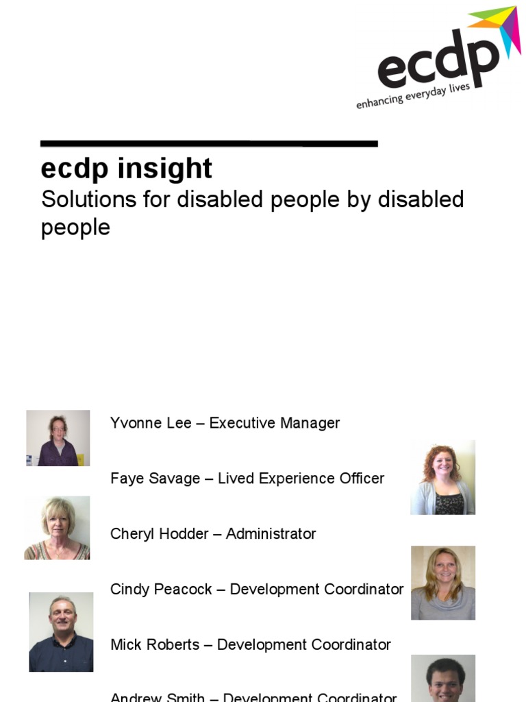EC Disability Pathways Training Overview | PDF | Disability ...