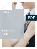 Pricelist Calya 2020