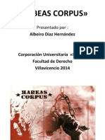 Habeas Corpus Diapositivas