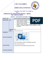 GUIA DE CLASES 9°-I Modulo - E.Tecnologico - II Parte