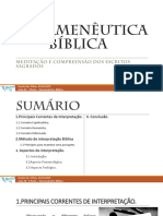 Hermeneutica Biblica - Parte 2