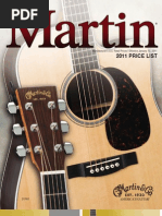 Martin Price List