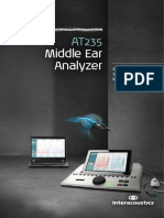 Middle Ear Analyzer: Diagnostic & Clinical Tympanometry With Basic Audiometry