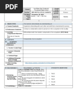 Grade 8 Daily Lesson LOG School: Grade Level: Teacher: Learnin G Area: Teaching Dates and Time: Quarter