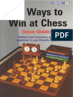 50 Ways To Win at Chess - Giddins (Gambit, 2007, 175p)