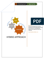 Hybrid Approach: Software Development Approaches