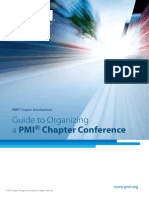 Guide To Organizing A Pmi Chapter Conference