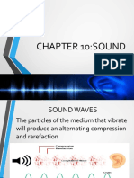 Chapter 10:sound Waves