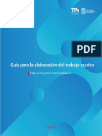 Guía de Trabajo Escrito - TPI