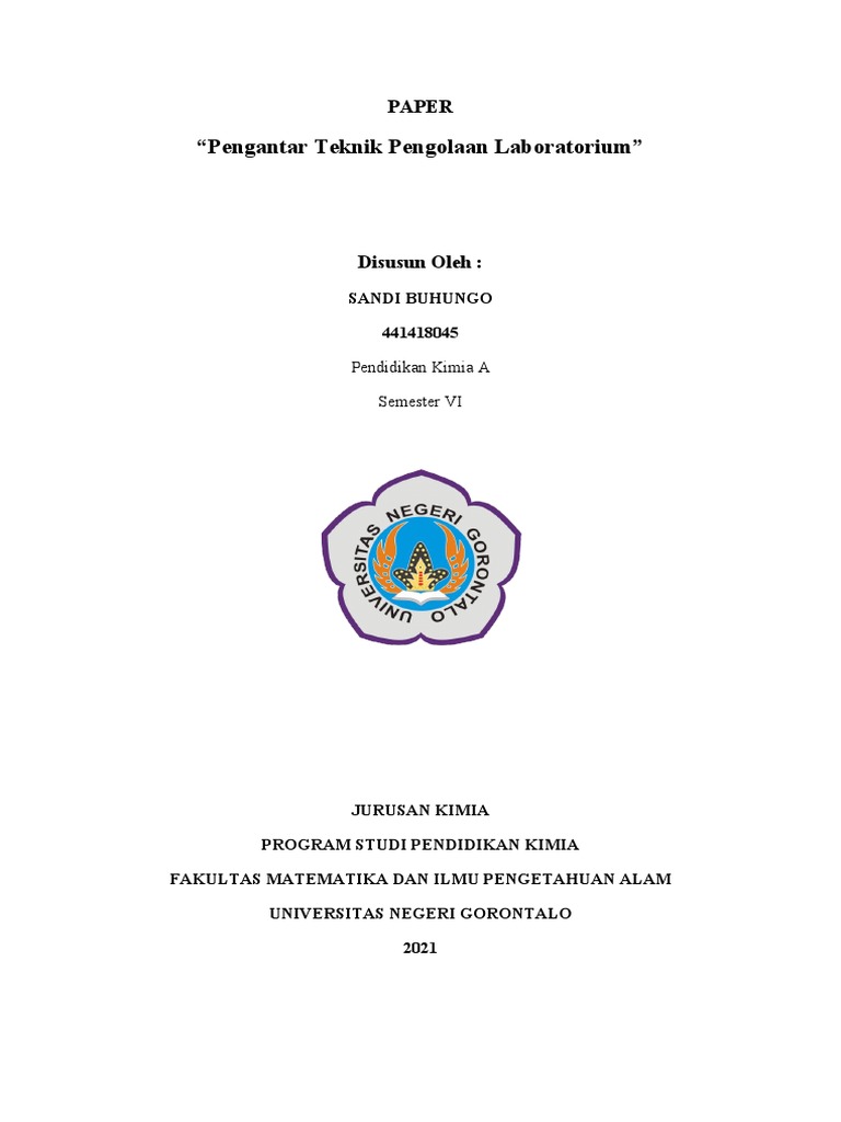 Teknik Pengelolaan Laboratorium IPA | PDF