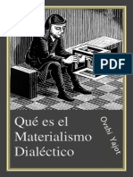 Qué Es El Materialismo Dialéctico - Ovshi Yajot[1]