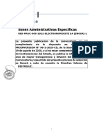 Bases Administrativas Específicas - RES-PROC-006-2021