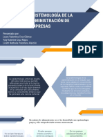 Epistemología de La Administración de Empresas