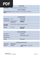 3.assessment 3 SITXMGT002, Knowledge and Performance Morelli Patrick