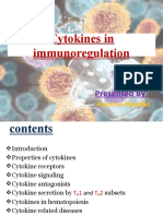 Cytokines in Immunoregulation: Presented By