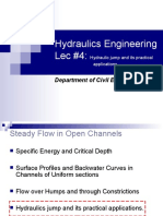 Hydraulics Engineering Lec #4:: Department of Civil Engineering