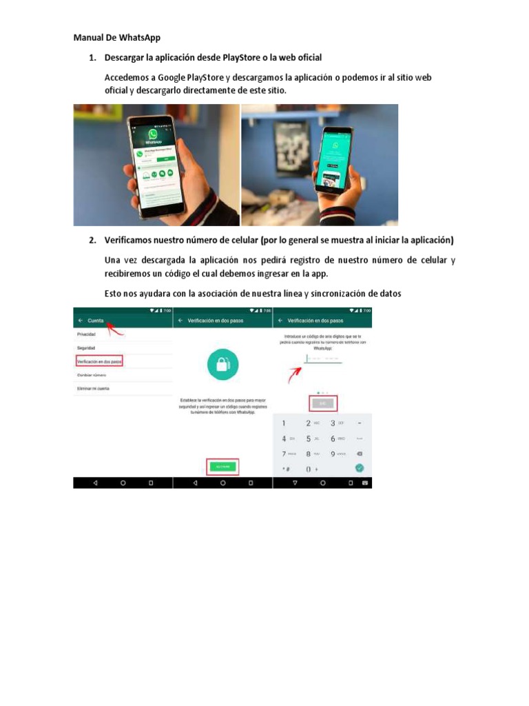 Manual WhatsApp | PDF