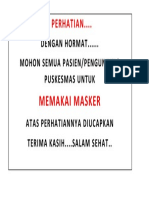 Pakai Masker