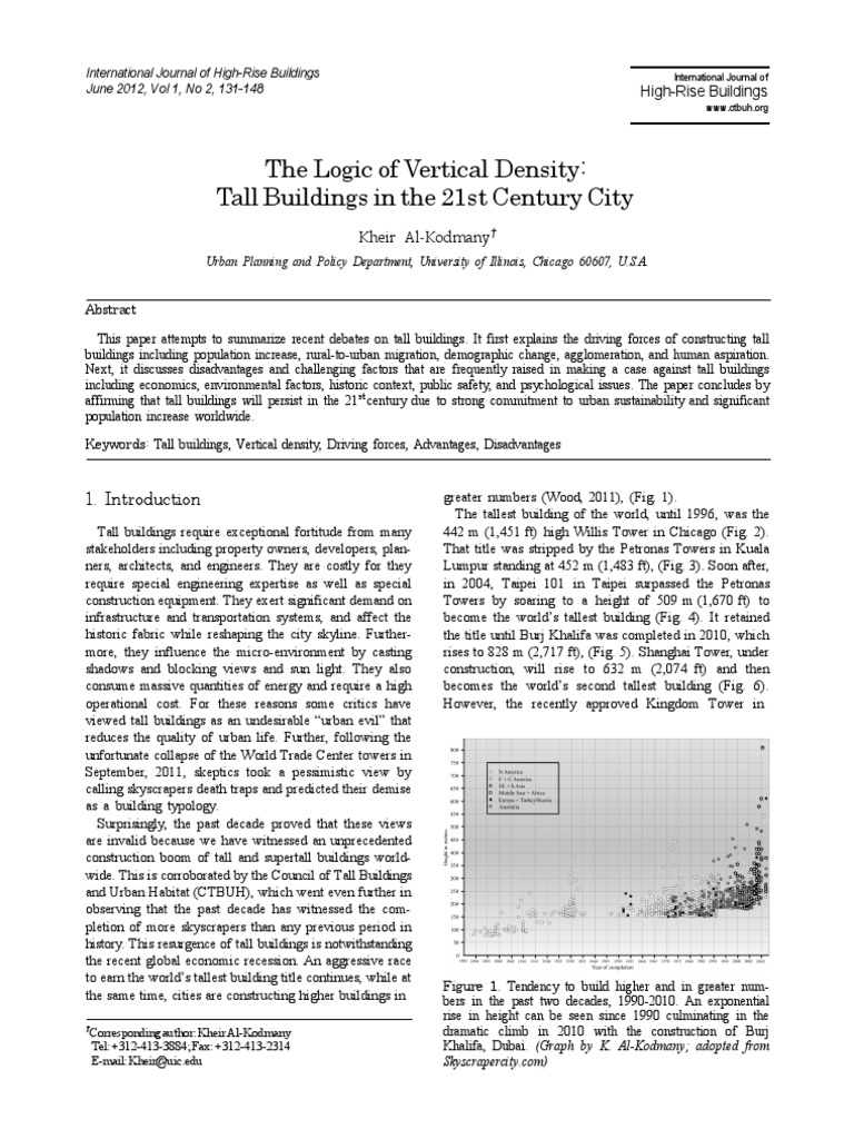 Logic of Vertical Density in Urban Towers | PDF | Climate Change ...