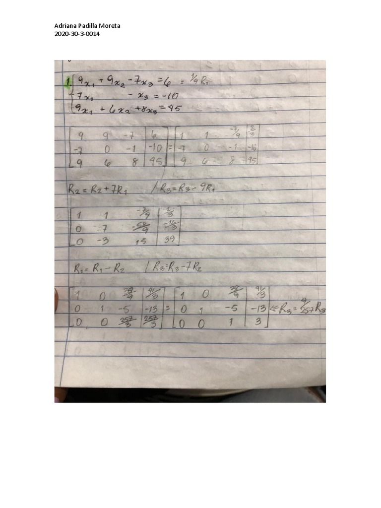 Practica 2 Algebra | PDF | Lifestyle