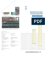 Membrane Bio-Reactor Membrane Sheets With The Material of PVDF