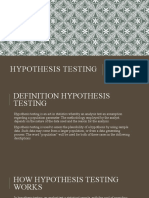 Hypothesis Testing by Puji Handayani 2