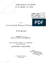 Efectos de La Suplernentación Pre-Destete en Terneros