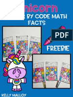Color by Code Math Facts: Freebie