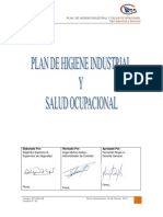 Programa de Higiene Industrial y Salud Ocupacional