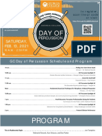 Day of Percussion Program - Digital - 0