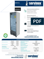 Refrigerador Vertical Comercial REB270