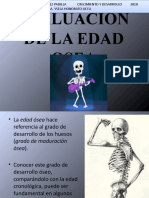 Evaluación de La Edad Osea