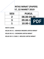 Ujian Lintas Minat