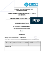 8230 IB 08 FIC 001 Filosofía de Control Básica - RevB