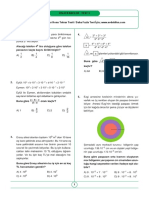 Üslü İfadeler - Test 3