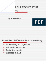 Print Advertising - Princliples, Creation, and SRDS