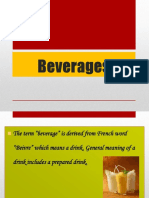 Beverages