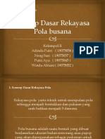 TUGAS KELOMPOK 2 - Rekayasa Pola Busana