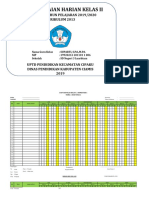 Daftar Nilai Harian Kurtilas Kelas 2 Sem 1