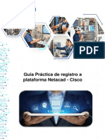 Registro A Plataforma Netacad - Cisco 2021