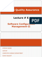 Software Quality Assurance: Lecture # 6