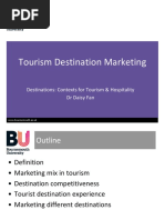 Tourism Destination Marketing