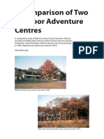 A Comparison of Two Outdoor Adventure Ce