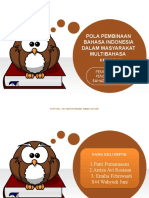 Pembinaan Bahasa Multibahasa