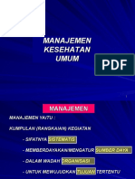 Manajemen Kesehatan