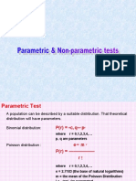 Parametric & Non-Parametric Tests